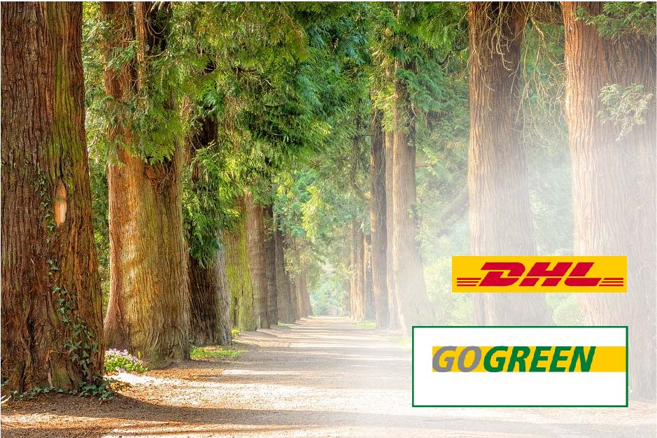 DHL GOGREEN logo