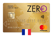 No-fee Mastercard Gold - France