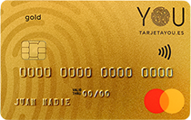 Tarjeta YOU Mastercard Gold - Advanzia Bank